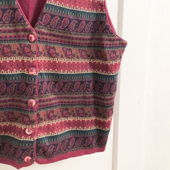Vintage Tabi Cotton Vest - Picture 2 of 8